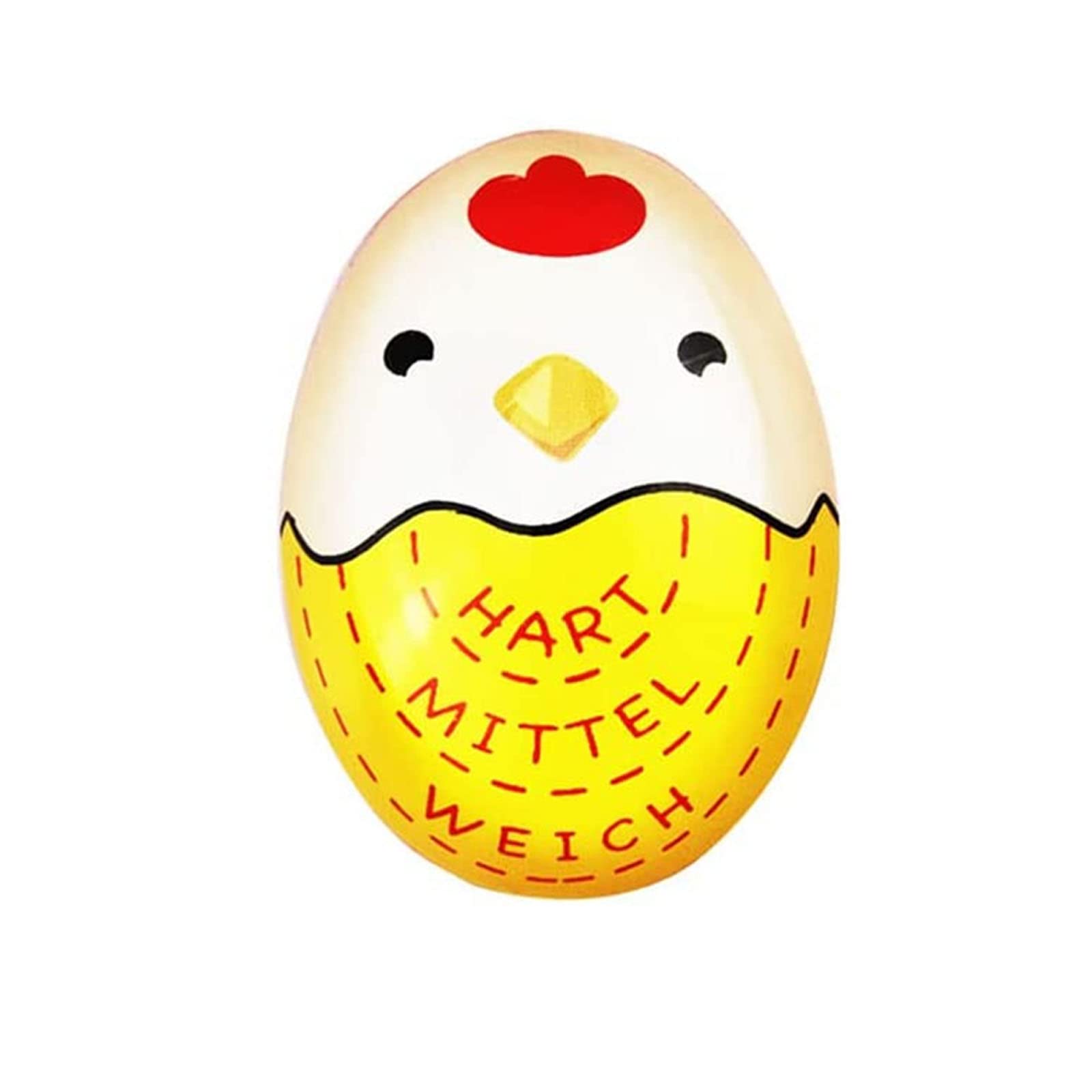 Cartoon Soft Hard Boiled Egg Timer Color Changing Indicators Temperature Observer Boil Eggs Thermometer Color Changing Boiling Timer