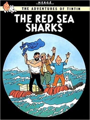 The Red Sea Sharks (The Adventures of Tintin) book cover