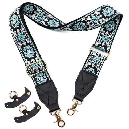 Image of LEMEDE Purse Strap Replacement Crossbody 1.5 inch Wide Shoulder Strap Adjustable Straps Handbag Strap Replacement Belts
