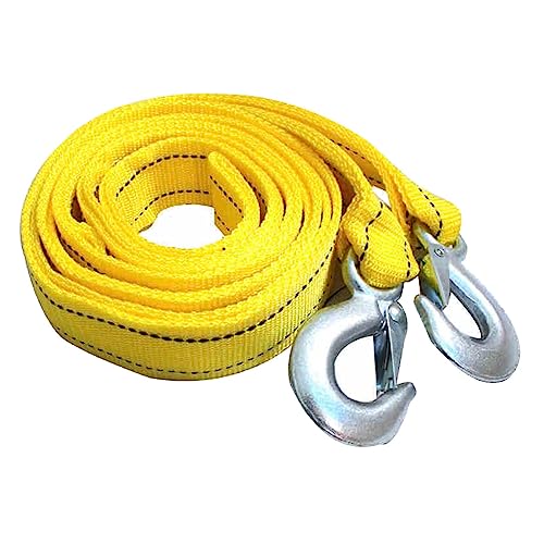 Cinta de Reboque Com Gancho, Cinta de Recuperação 5 Toneladas de Carga 13 Pés de Comprimento Nylon d