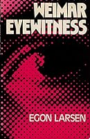 Weimar Eyewitness 085974051X Book Cover