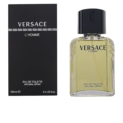 VERSACE VERSACE SIGNATURE HOMME EDT SPRAY 3.3 OZ VERSACE SIGNATURE HOMME/VERSACE EDT SPRAY (BLUE/PLATA) 3.3 OZ (M) Caja azul oscuro con sello