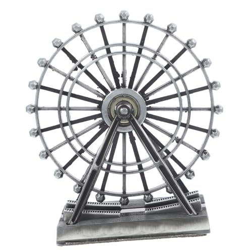 SOLUSTRE Vintage Ferris Wheel Statue Tischdekoration aus Metall...