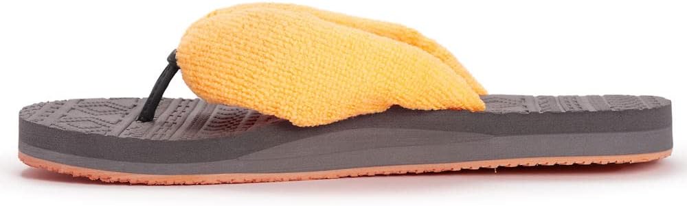 MUK LUKS LUKEES Women's Sand Lot Sandals, Clementine, 8