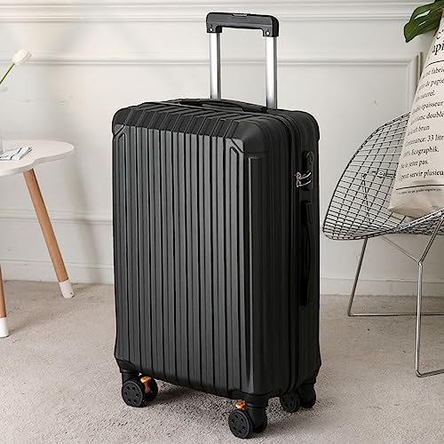 Luggage, 24-inch Trolley Case for Girls, Strong and Durable Suitcase, Large-Capacity 26-inch Male Student Boarding Code (Blue 24 inches)2