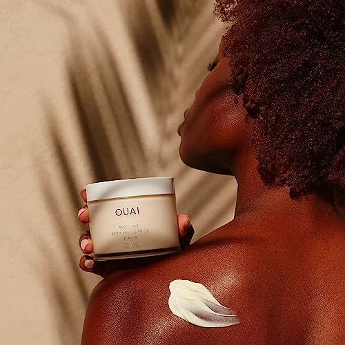OUAI Body Cream, St. Barts - Hydrating Whipped Body Cream with Cupuaçu Butter, Coconut Oil and Squalane - Softens Skin and Delivers Healthy-Looking Glow - Sulfate-Free Skin Care (7.5 Oz) - Image 5