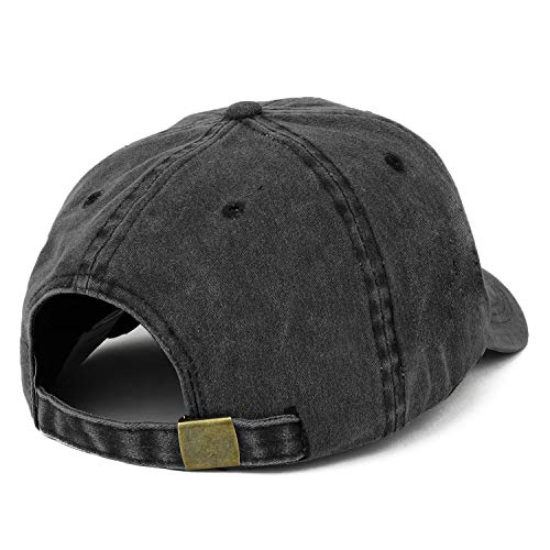 Image of Trendy Apparel Shop Oversize XXL Pigment Dyed Washed Cotton Baseball Cap