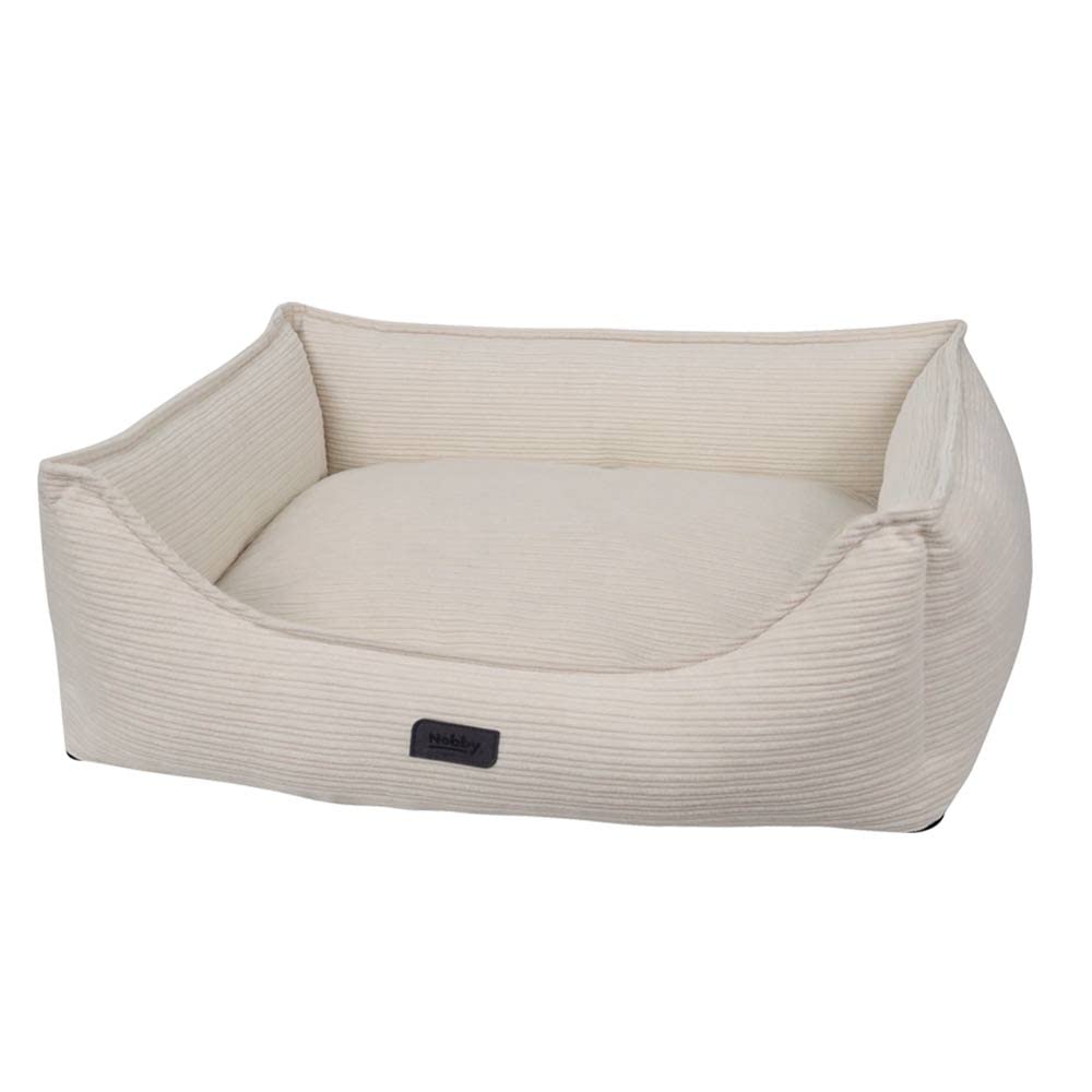 Lit rectangulaire chat Nobby Kamba matelas moelleux isolant contre le sol froid