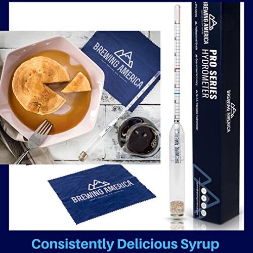 Maple Syrup Hydrometer Density Meter for Sugar and Moisture Content