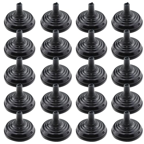 SQXBK 20PCS Negotiation Work Flag Stand Table Flag Stand Black Table Flag Base 35x55MM Suitable for International Conference Table Decoration and Office Interior