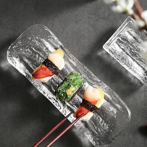 Plato rectangular para sushi estilo japonés miniatura 3