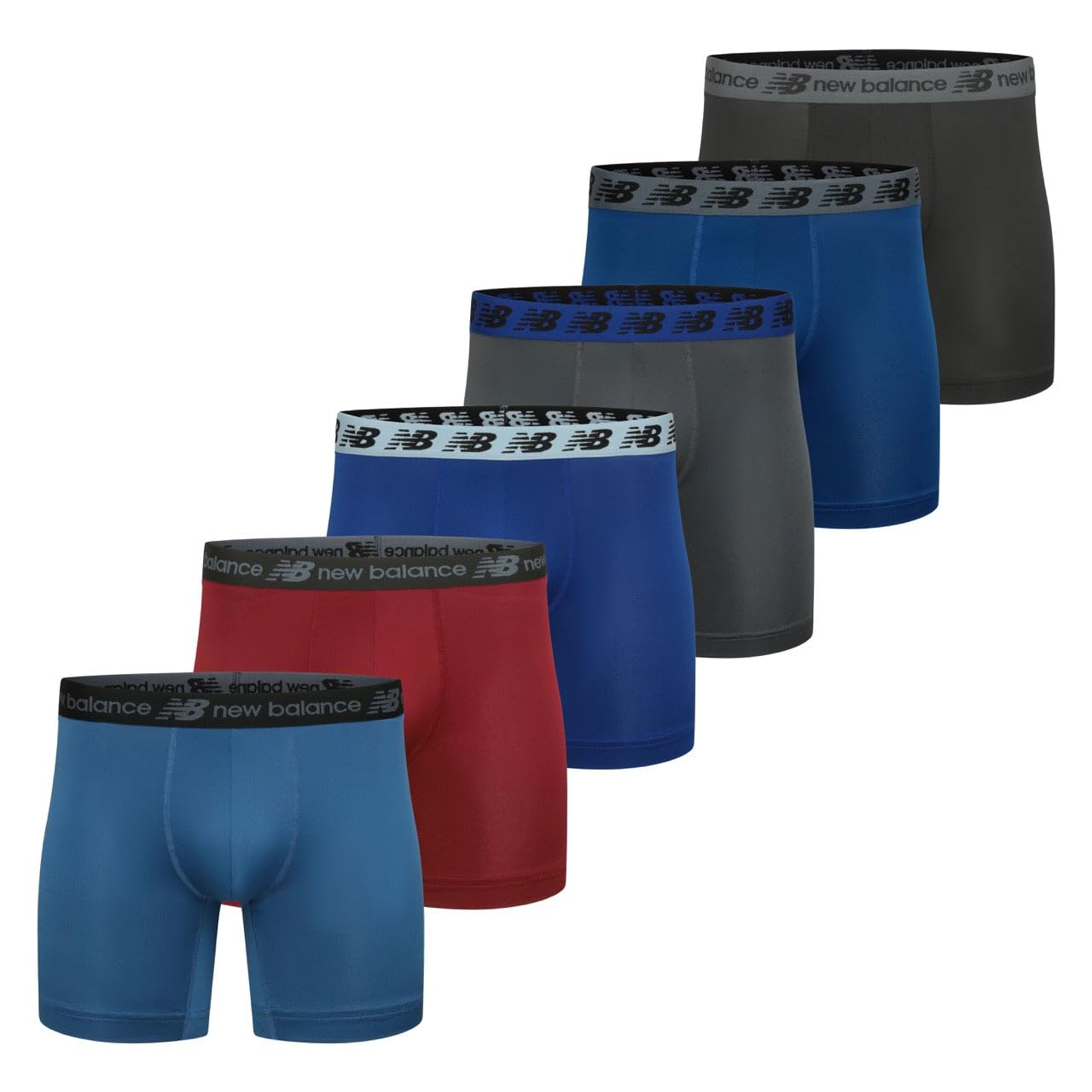 New Balance Performance Boxer Briefs 6 Pack