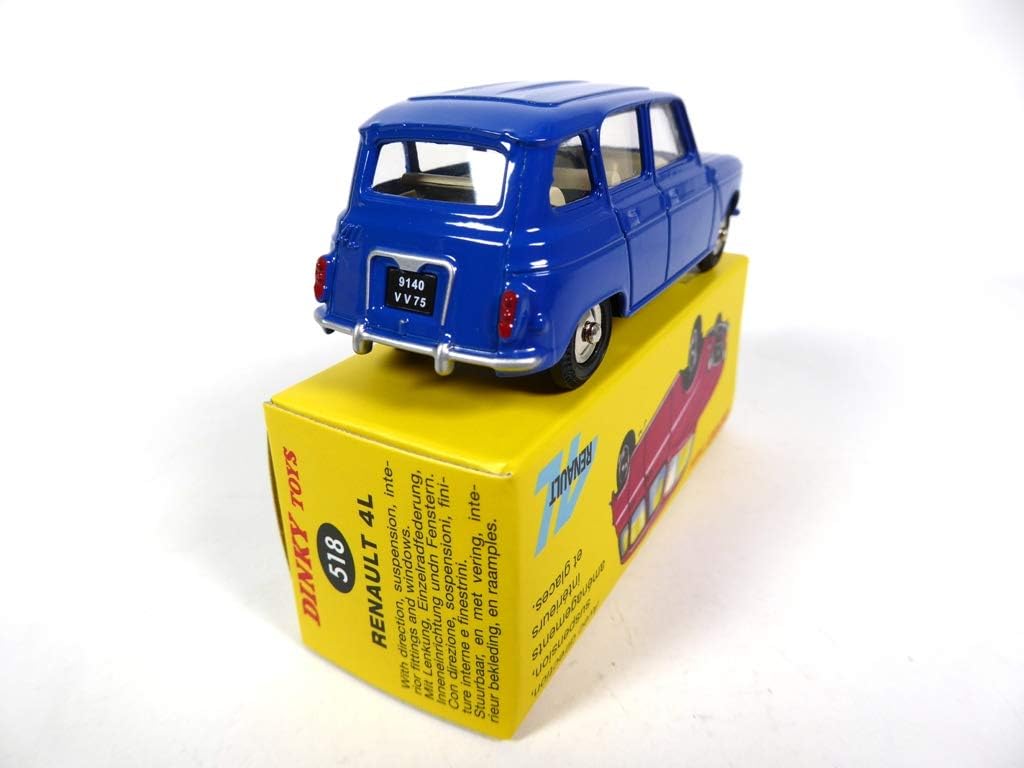 OPO 10 - Dinky Toys Atlas - Renault 4L (R4) blue 518 1:43 (MB415)