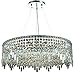 Elegant Lighting 2031D32C/SA Maxim Collection 18-Light Hanging Fixture Swarovski Spectra Crystals with Chrome Finish