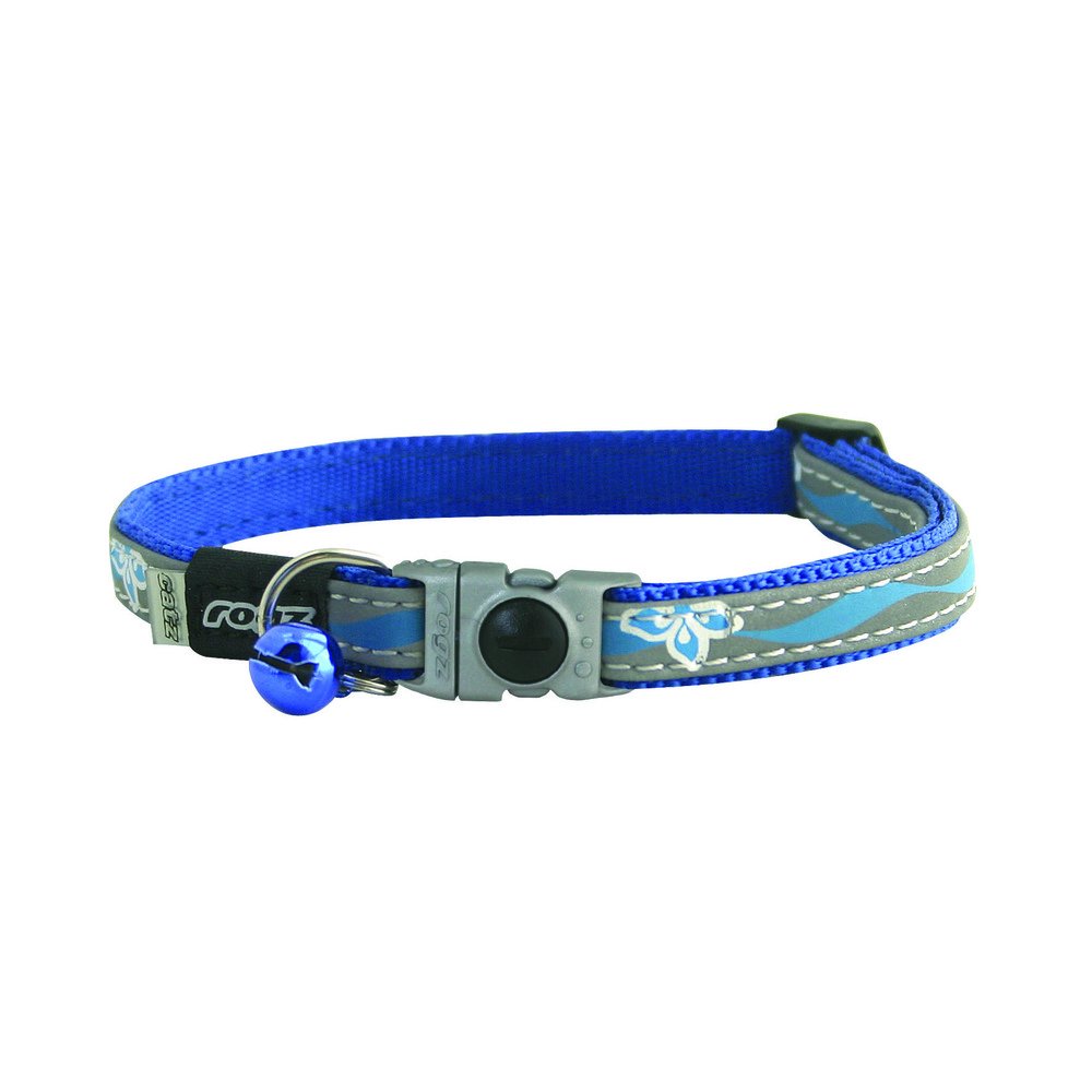 Catz NightCat Floral Collar, Blue