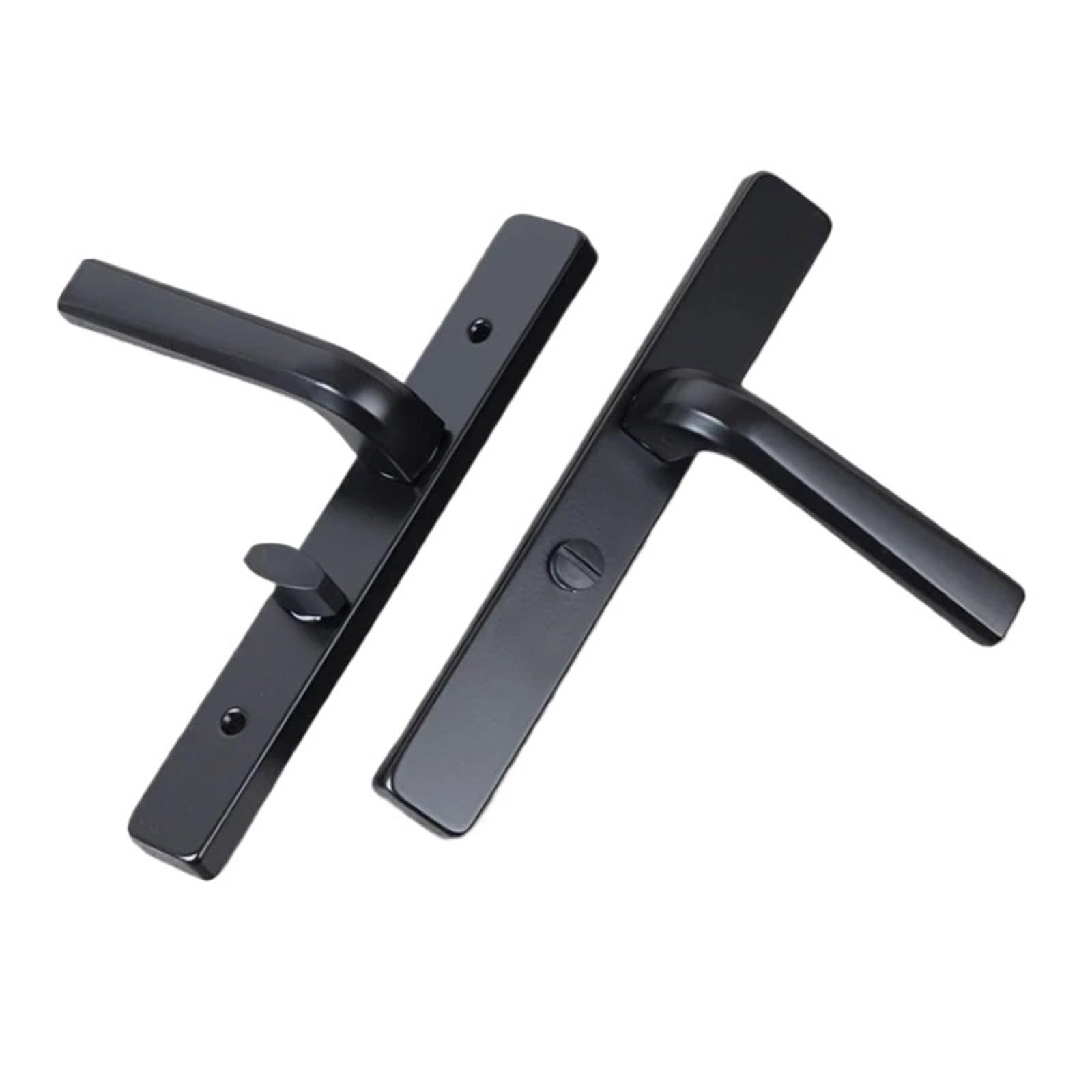 Sxolcoufoh L Black Narrow Edged Door Frame Single Tongue Handle Ock 1Pcs(L)