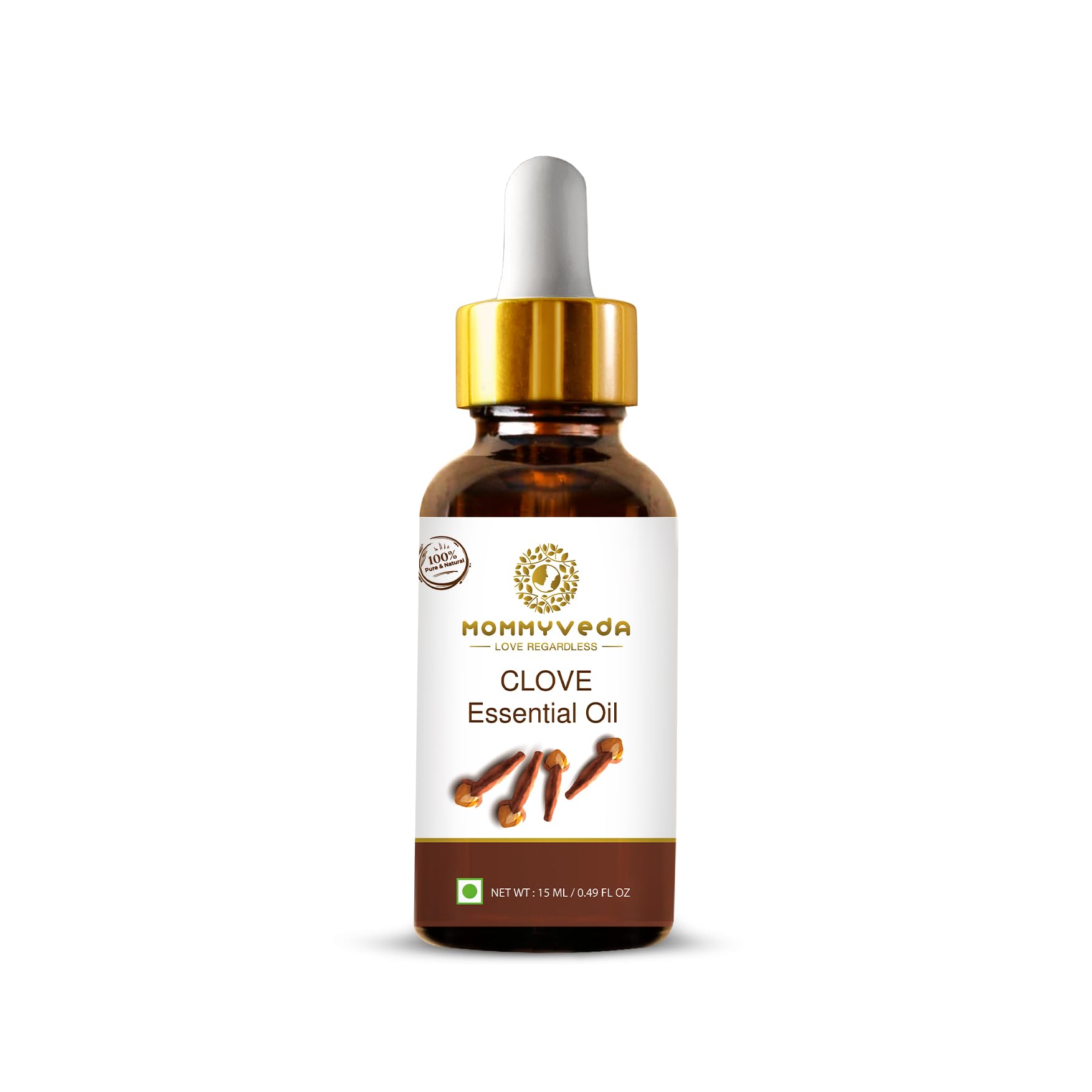 Mommyveda Clove Essential Oil 100% Pure & Natural Therapeutic Grade, for Teeth, Hair, Skin (15ml) (B0D3TFTCDR) Amazon Price History, Amazon Price Tracker
