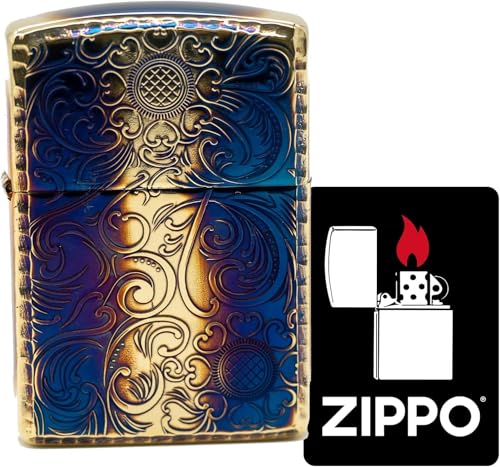 Encendedor Zippo Oil Lighter Brass Estilo Moderno miniatura 2