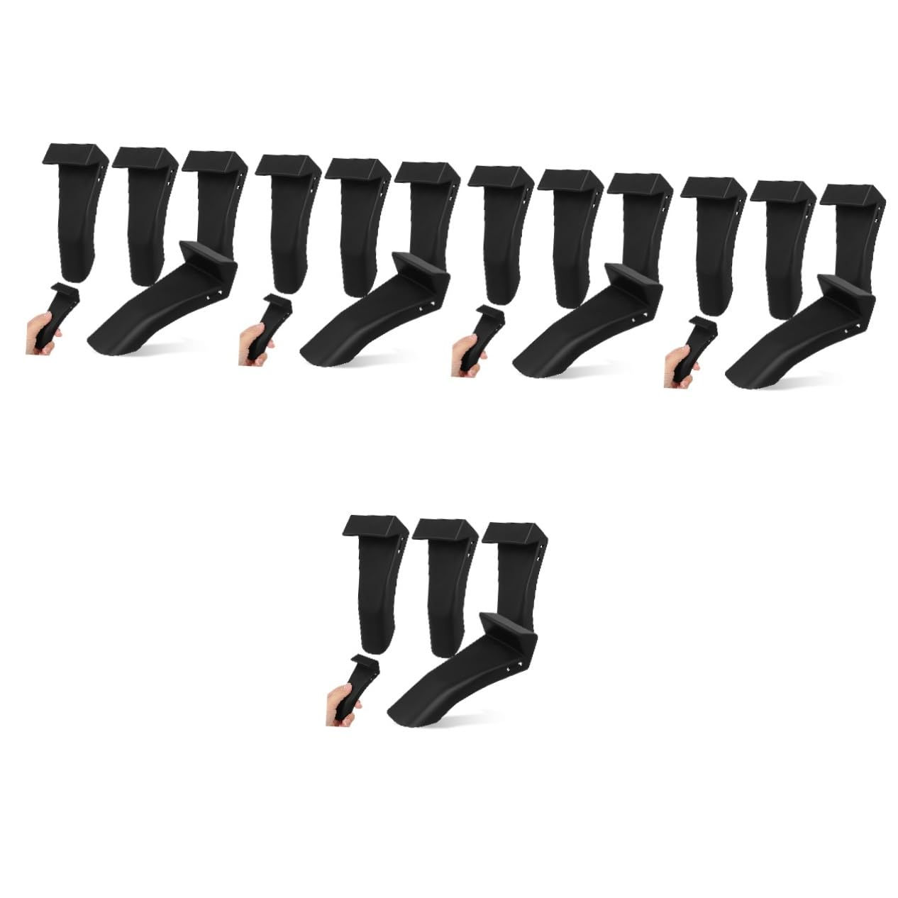 OUNONA 20pièces Protections pour Mâchoires De Démonte-Pneu Couvre-Jaws Robustes pour Changeur De Pneus Accessoires De Protection pour Machines