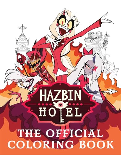 Hazbin Hotel: The Official Coloring Book