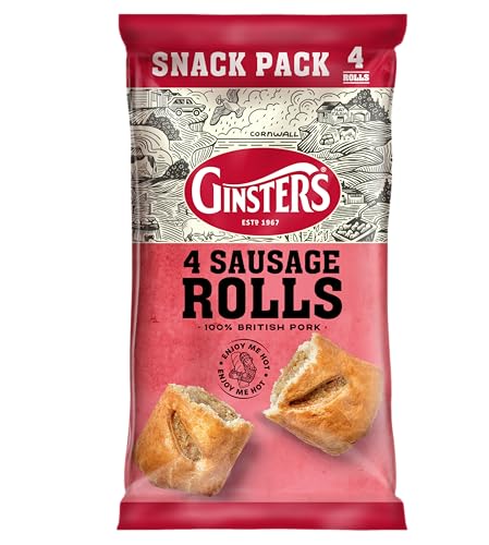 Ginsters 4 Sausage Rolls Multipack 220G