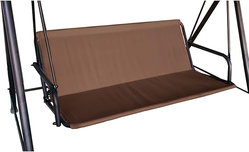 Miniatura 1 de J&C Funda de repuesto para asiento de columpio de patio, 600D, resistente, soporte para asiento de columpio al aire libre, impermeable, resistente a