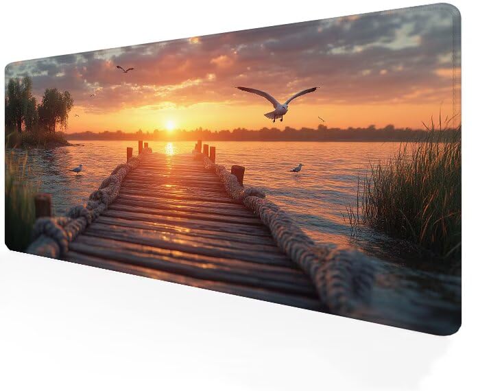 Tapis de souris gamer imperméable fini la glisse imprécise sur votre bureau PC