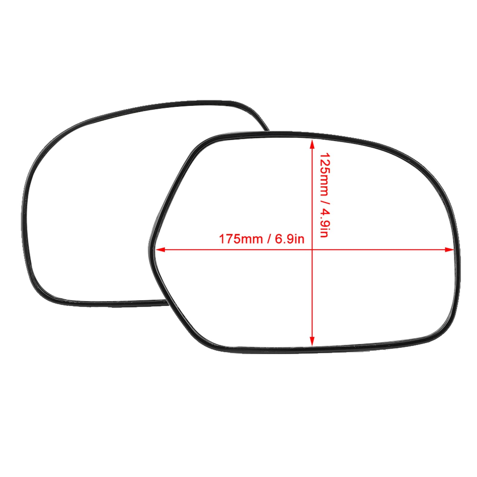 GoldWing 1800 F6B – Paire De Rétroviseurs En Verre ABS