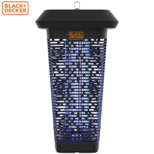 BLACK+DECKER Bug Zapper & Fly Trap-Mosquito Repellent- Gnat Killer Indoor & Outdoor Electric UV Bug Catcher for Insects- 2 Acre Coverage for Home, Deck, Garden, Patio Commercial Strength - image 7