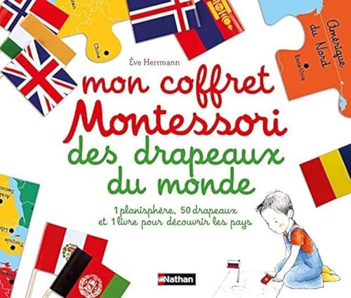 Mon coffret Montessori des drapeaux du monde - Dès 6 ans