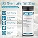 Urine Test Strips URS 10-in-1,10 Parameters UTI Test Strips,Ketone Test Strips,Urine Test Strips for Nitrite, Bilirubin, pH, Protein,UTI, More,100 CT Urine Test Strips for Urinalysis.
