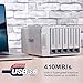 immagine 2TERRAMASTER D5-300C USB3.0 (5Gbps) Tipo C Supporto per Raid 5-bay Raid Supporto Raid 0/1/Singolo Esclusivo 2 3 Raid Disco Rigido Storage Raid (Senza Disco)
