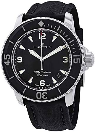 Blancpain Fifty Fathoms Automatique Black Dial Men&#39;s Watch 5015-1130-52A