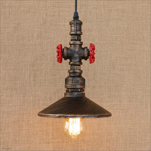 Luz de Pipa de tubería de Agua de Metal Retro de la Industria a la Antigua