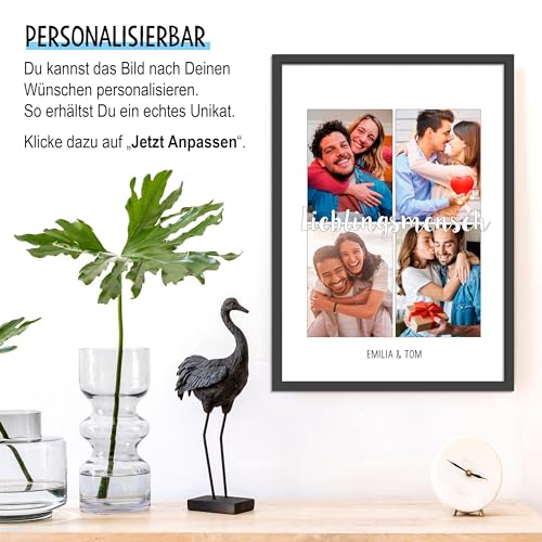 OWLBOOK® Personalisierte Geschenke für Frauen Männer Valentinstags Geschenke für Ihn Sie Fotogeschenke mit eigenem Foto Partner Geschenke… – Ansicht 3