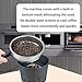 Boicafe Coffee Bean Cooler Electronic Bean Cooling Machine with 304 Stainless Steel Mesh Two Layers 1.3lb Big Capacity Household Roasting (1 Layer with Handle)