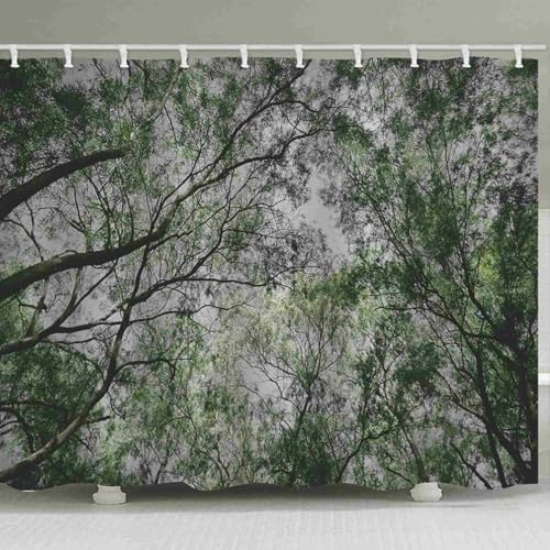 Rideau douche imperméable extra large 220x180 sans trouer le mur - 3