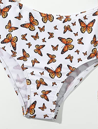 SEAUR Girls One Piece Swimsuits Summer Beach Hawaiian Bathing Suits Kids Colorblock Swimsuit Cute Printed Cutout Swimwear3