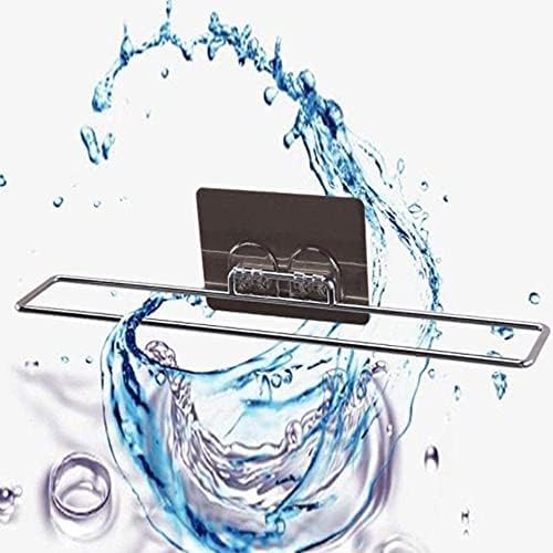 Wall Mounted Slipper Rack, Stainless Steel, Space Saving Shoe Holder, Bathroom Organizer 3