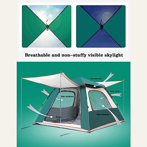 Carpa automática para camping y senderismo 4 personas miniatura 7