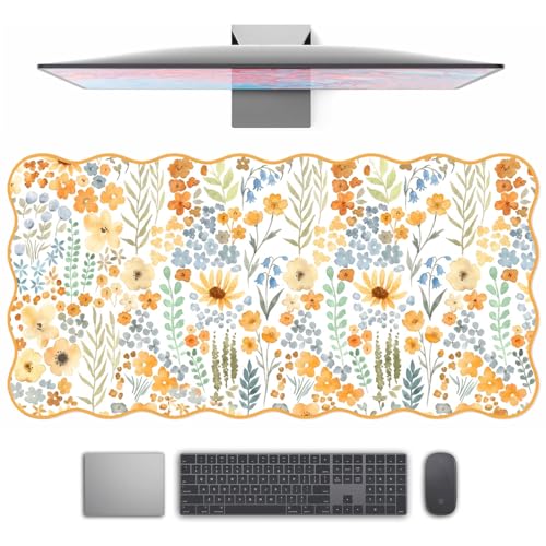 Tapis de souris festonné avec base antidérapante et bords cousus