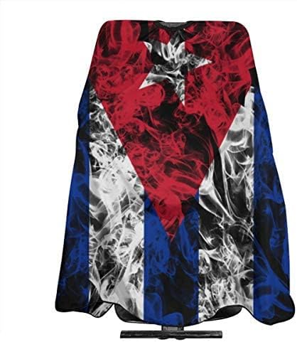Nuboxx Cuba Cuban Flag Salon Hair Cutting Cape Cloth Barber Hairdressing Wrap Haircut Apron Cloth