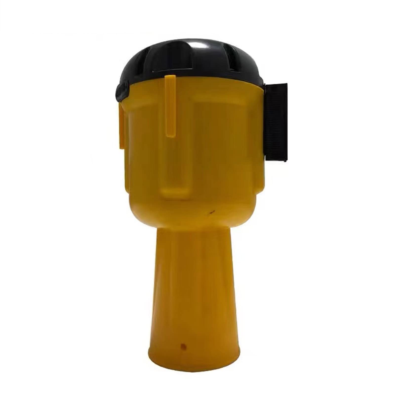GTHTUHFD Emergency Traffic Cone Topper With 6.56Ft Retractable Barrier Tape, Portable Safety Belt For Hazard Warning, Ideal For Event Management And Crowd Control,3m/9.84ft