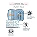 Studio Oh! 5-Piece Nail Grooming Kit - Includes Nail File, Scissors, Clippers, Cuticle Pusher & Portable Zippered Case - Perfect for Travel, Home & Office Use - Puppy Pile