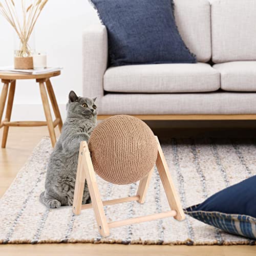 Griffoir pour chats en sisal protégeant votre canapé des griffures - 4