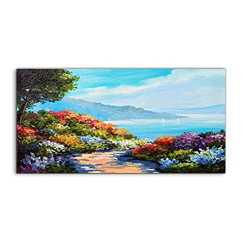 Image sur verre 140x70cm décoration murale nature pour une chambre zen