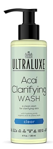 ultraluxe Acai Clarificante lavar 4ounce