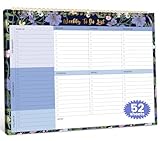 Maximize Your Productivity: Our weekly to-do list notepad offers a comprehensive task management system, featuring categorized sections for top priorities, low priorities, and follow-ups, ensuring efficient prioritization and task completion. Flexibl...