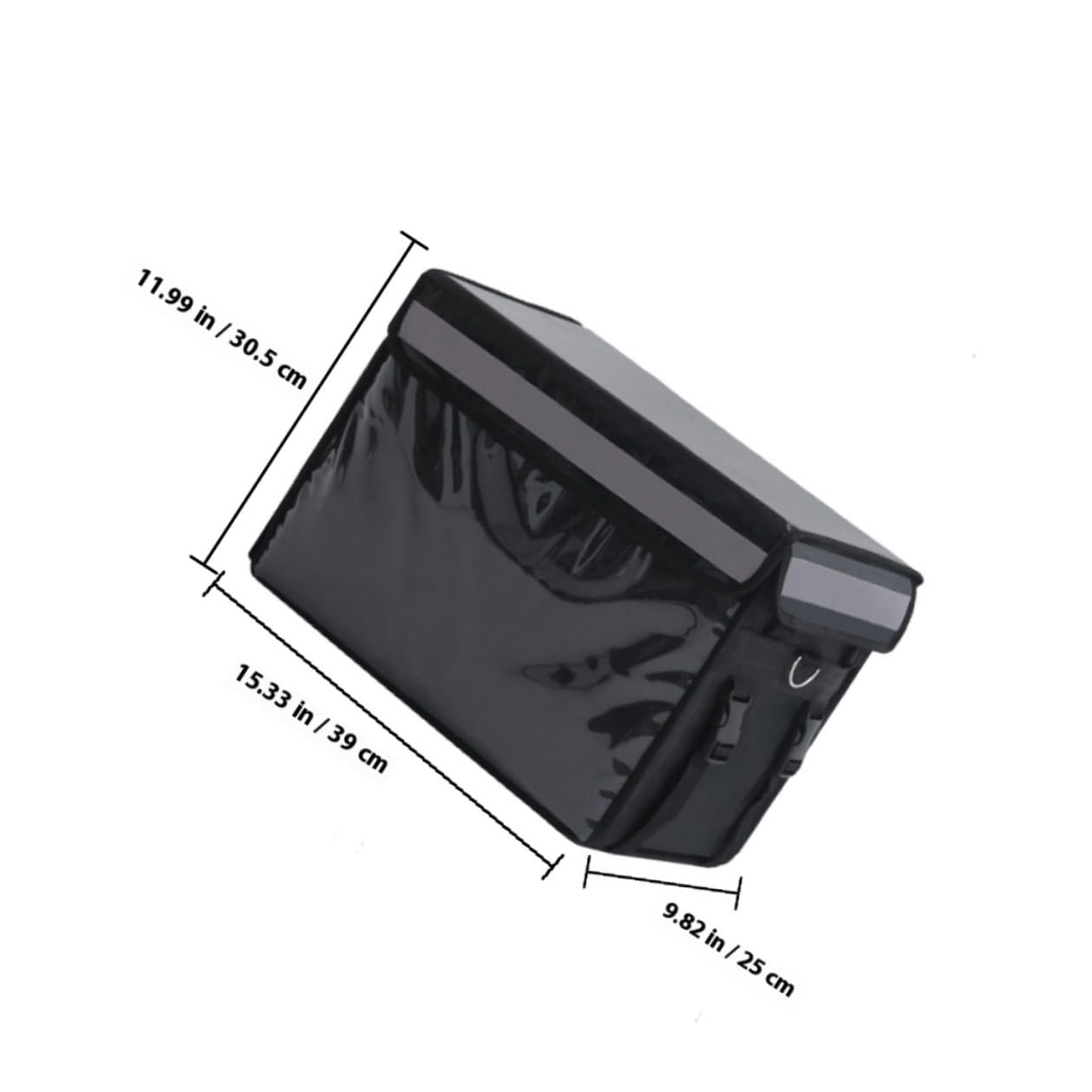 Contenitore Isotermico per Mantenere Cibo e Bevande Calde o Fredde Grande capacità Nero da 32l Oxford Rivestimento in Alluminio per Alimenti per Picnic ed Eventi Outdoor
