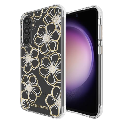 Coque Samsung S23 FE 5G antichoc pour éviter les bris d'écran avec éclat pailleté